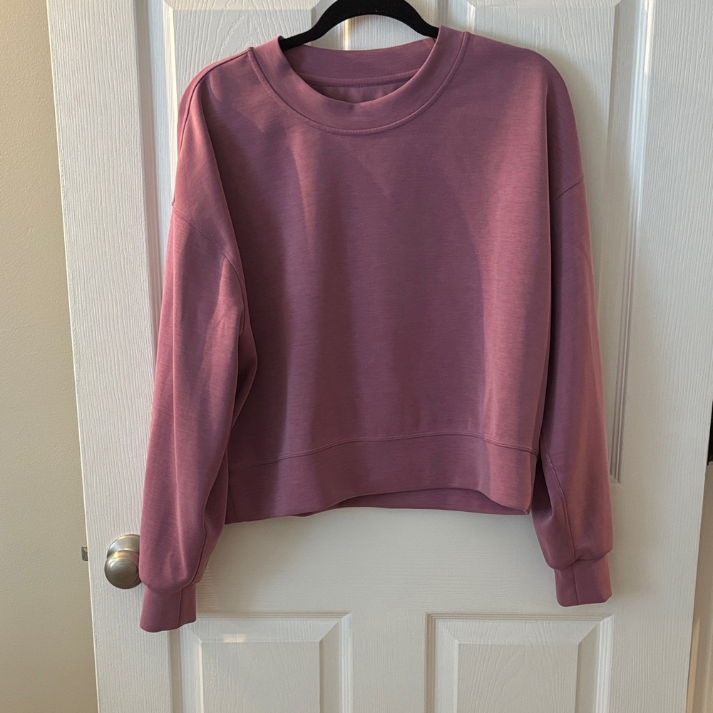 Lululemon Oversized Cropped Crew